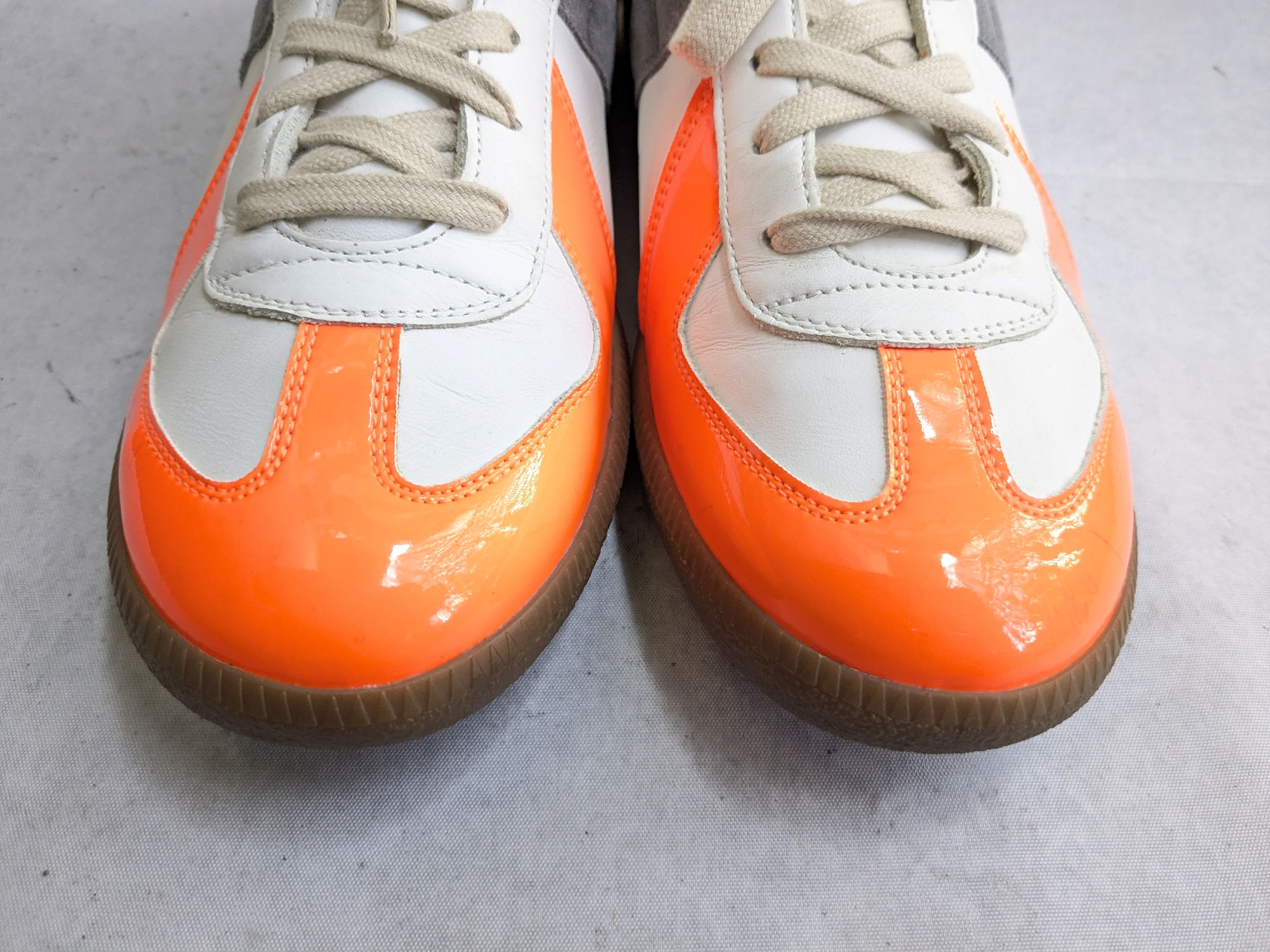 Maison Margiela Maison Margiela Replica GAT White Gray Orange 10 43 Low Size US 10 / EU 43 - 3 Thumbnail