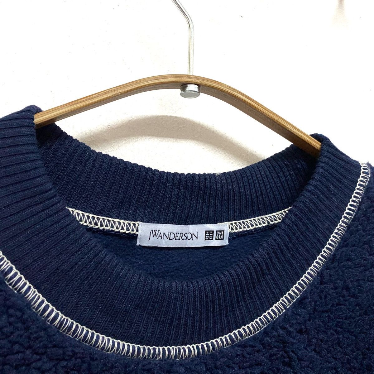JW Anderson × Uniqlo jW ANDERSON Crop Top Fleece Sherpa Pullover Jumper Size US L / EU 52-54 / 3 - 4 Thumbnail