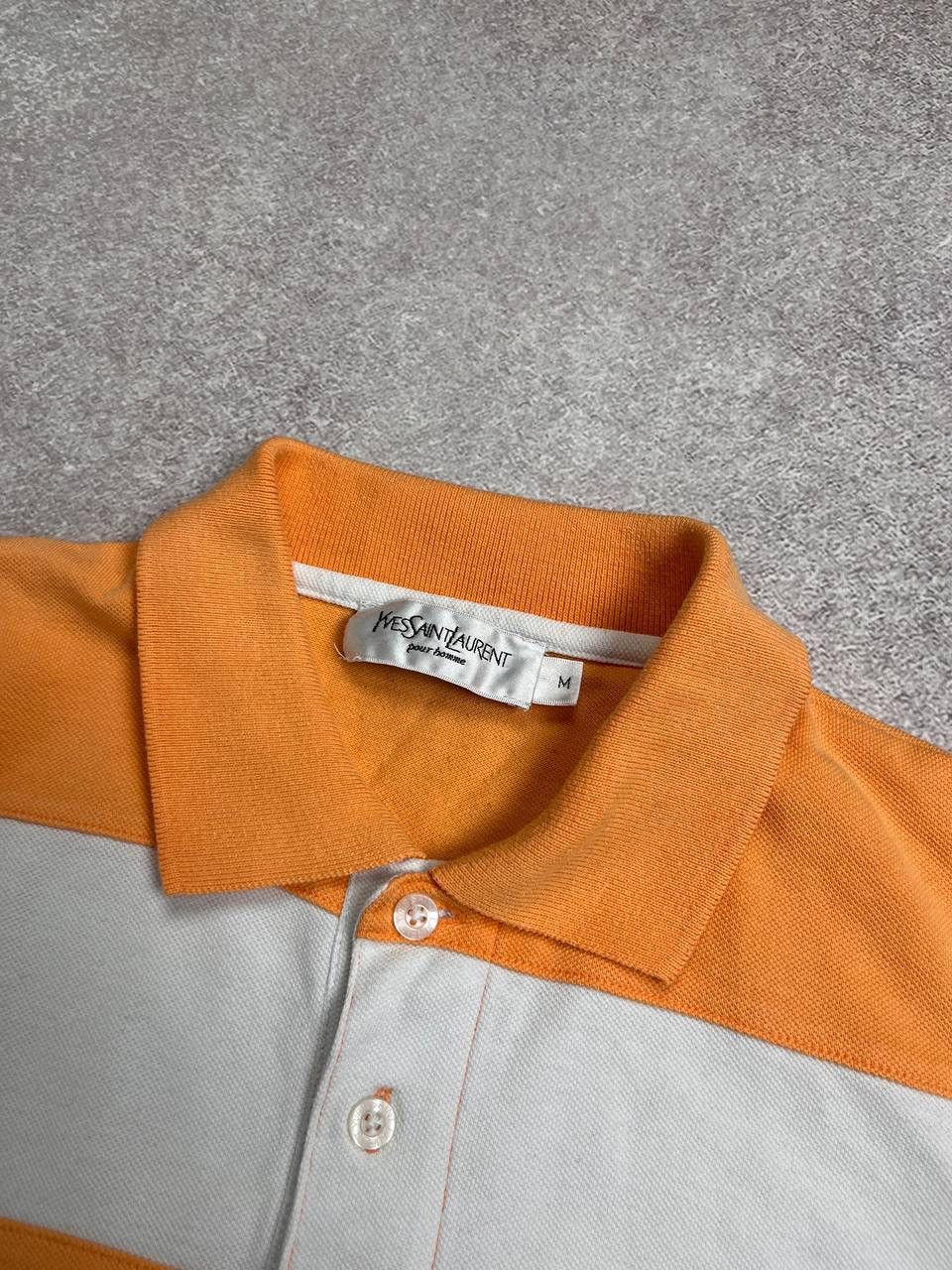 Other Vintage YSL Yves Saint Laurent Striped Polo Shirt M Size US M / EU 48-50 / 2 - 3 Thumbnail
