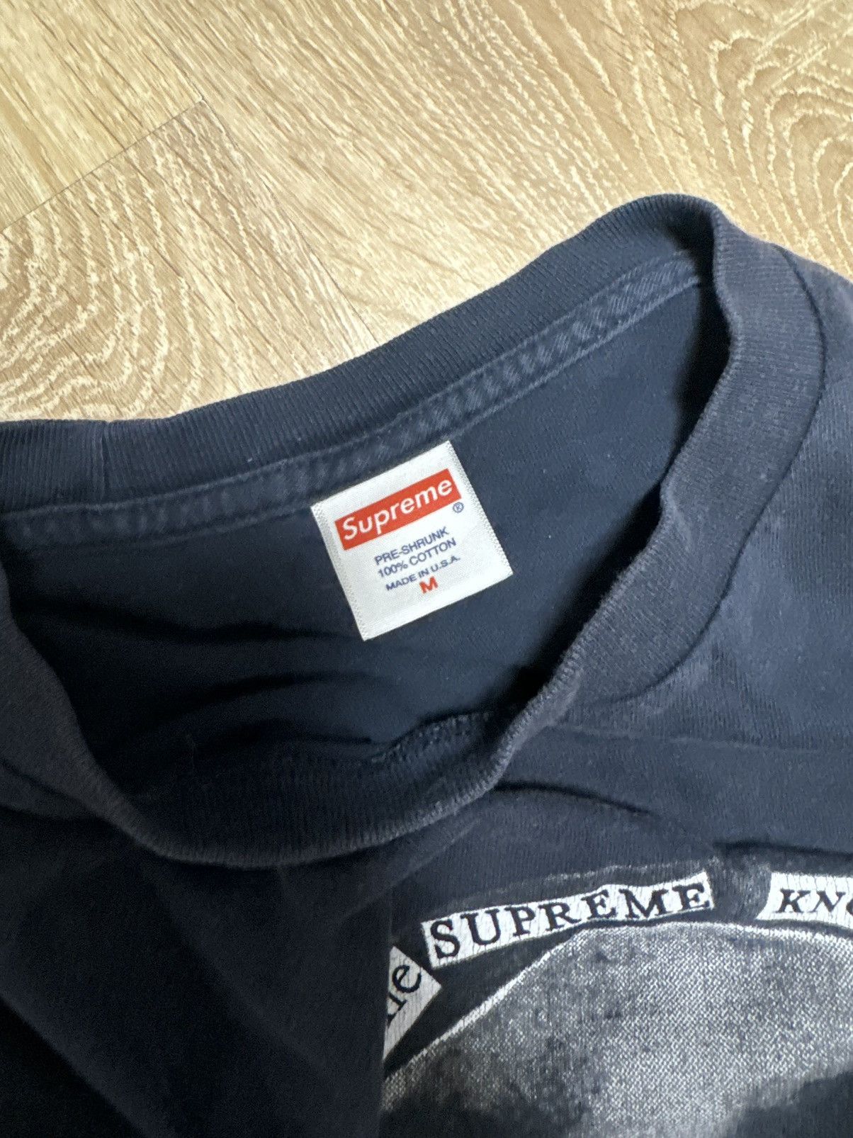 Supreme t-shirt Supreme SS17 Know Your Rights Black Size US M / EU 48-50 / 2 - 4 Thumbnail