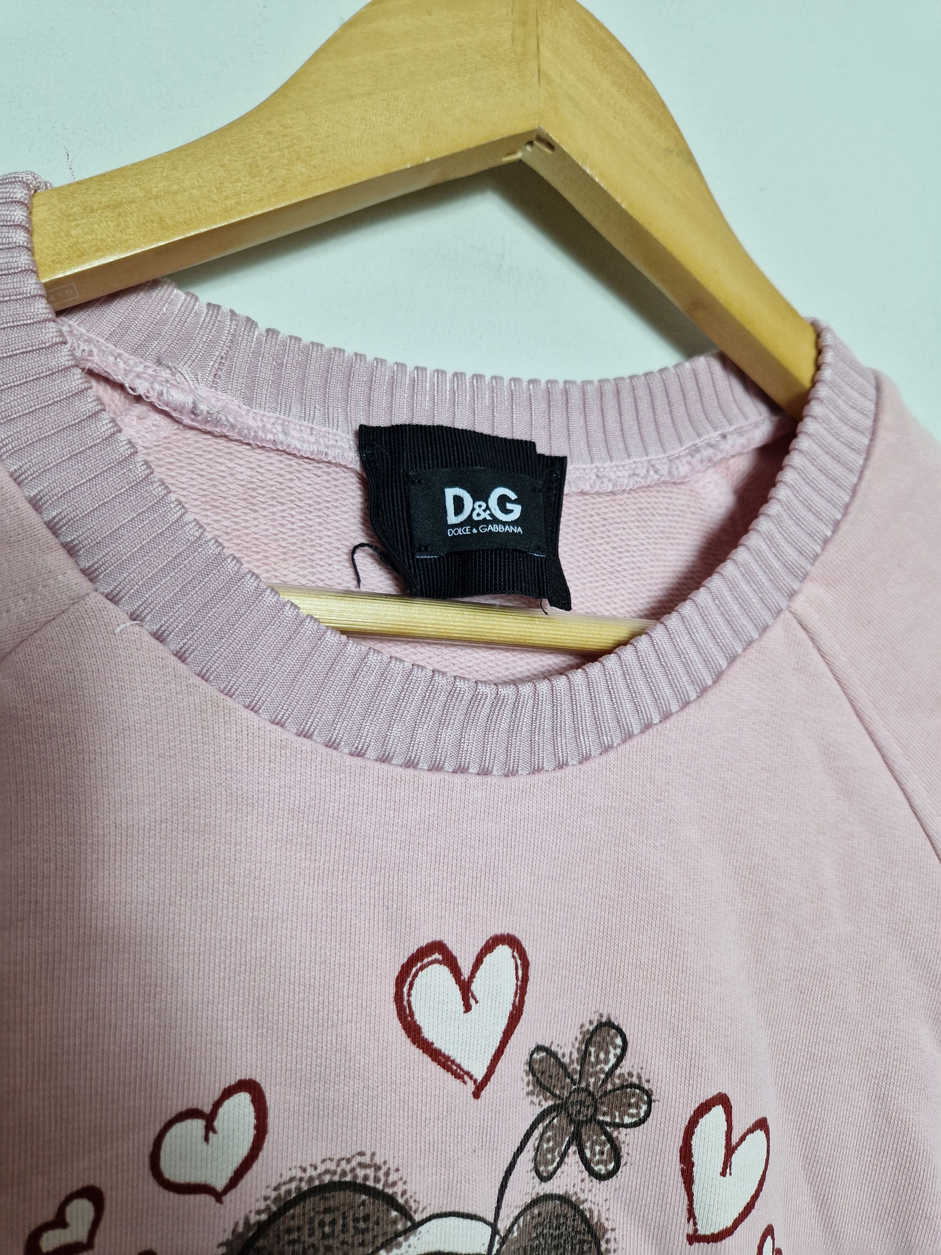 Dolce & Gabbana × Vintage Dolce & Gabbana Disney Mickey Mouse vintage y2k sweatshirt Size S / US 4 / IT 40 - 7 Thumbnail