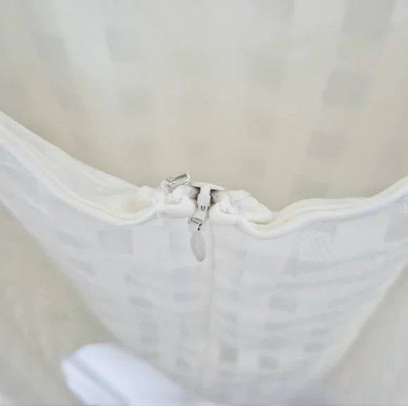 NBD Animosity Ivory Skater Dress Backless Gingham Halter Party Size M / US 6-8 / IT 42-44 - 9 Thumbnail