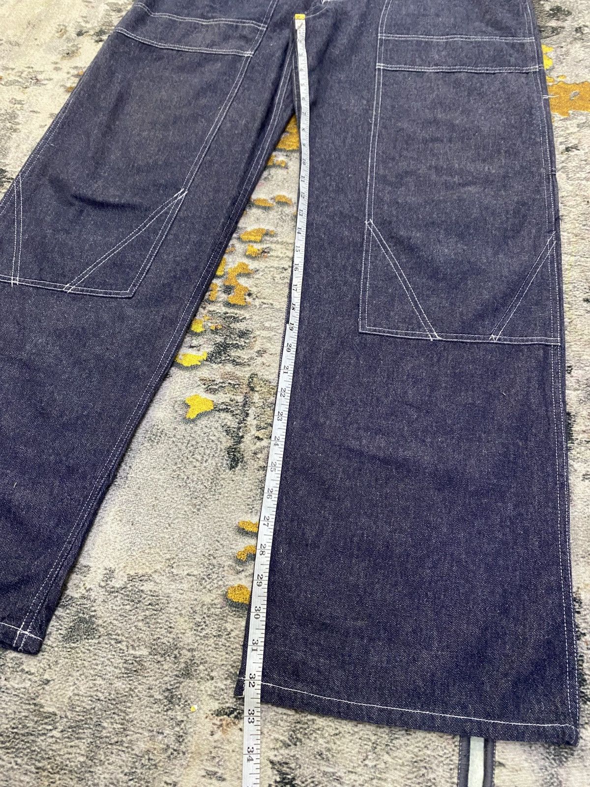 Japanese Brand × PERSON'S Japanese Brand Person’s for Men Double Knee Denim Overalls Size US 36 / EU 52 - 7 Thumbnail