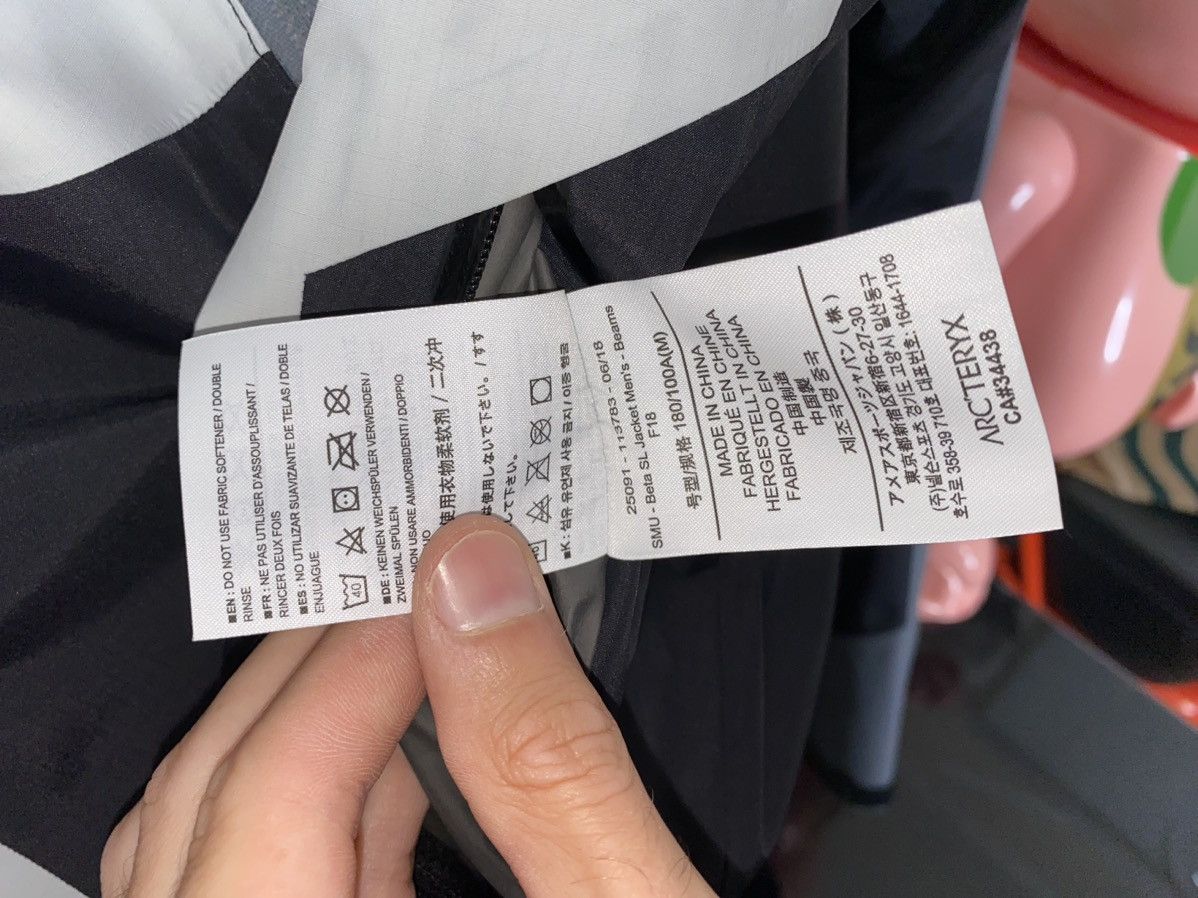 Arc'teryx × Beams Plus × Goretex Arcteryx x Beams Goretex Color-Blocked Beta LT Jacket Size US M / EU 48-50 / 2 - 8 Thumbnail