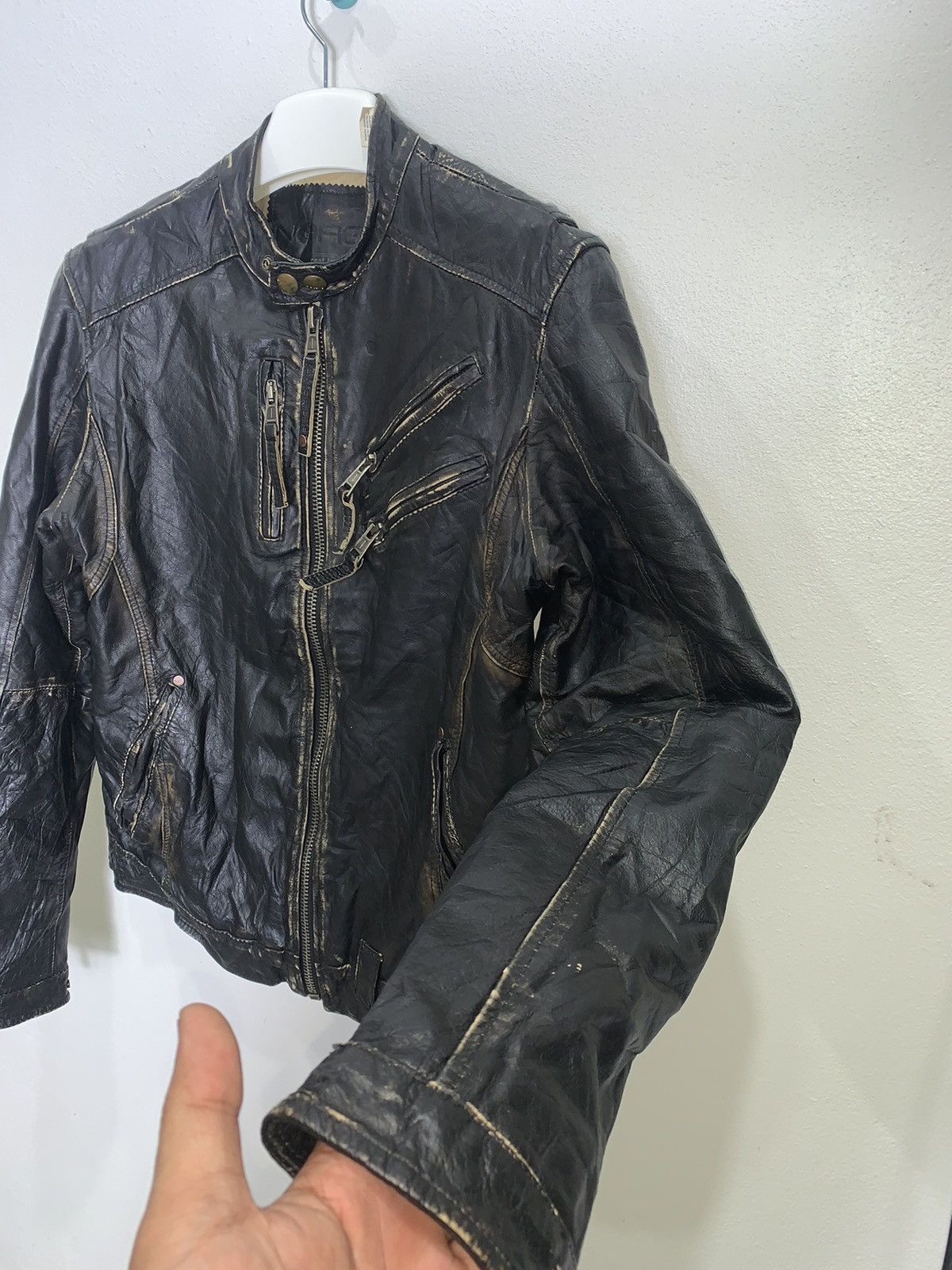 Vintage Trashed Energie Rider jacket 2000’s Size US M / EU 48-50 / 2 - 3 Thumbnail
