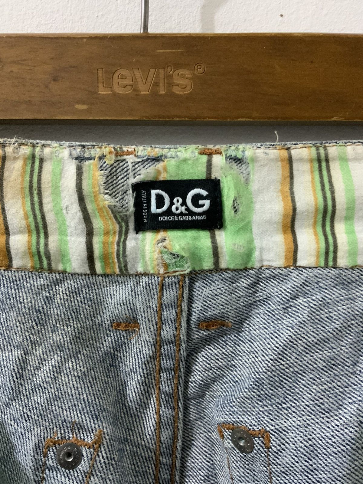 Dolce & Gabbana Dolce & Gabbana Distressed Jeans Size 32" / US 10 / IT 46 - 25 Thumbnail