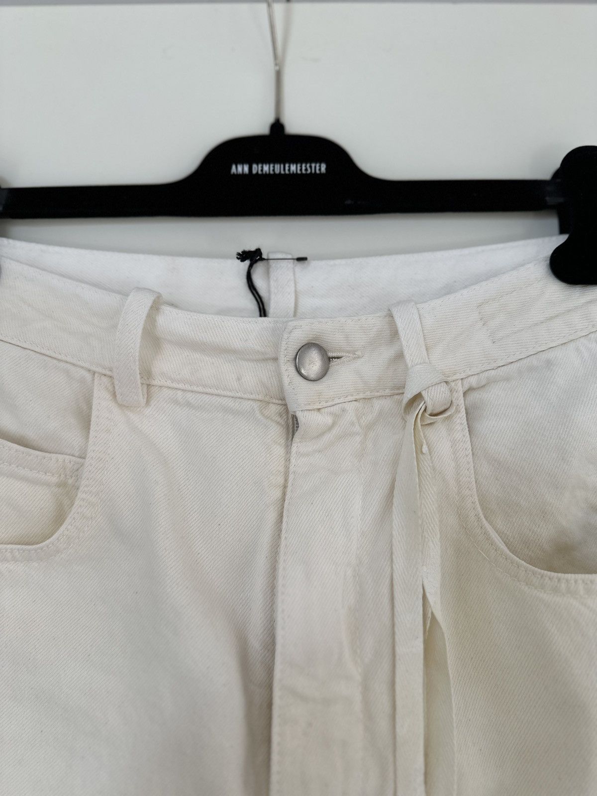 Ann Demeulemeester Ann Demeulemeester Claire High Waist Pants Size 27" / US 4 / IT 40 - 6 Thumbnail