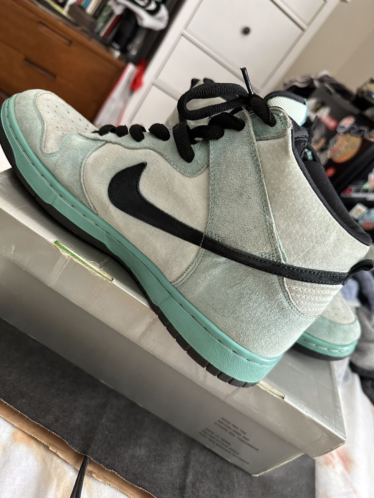 Nike × Nike SB Nike Dunk SB sea crystal high 04’ Size US 12.5 / EU 45-46 - 6 Thumbnail