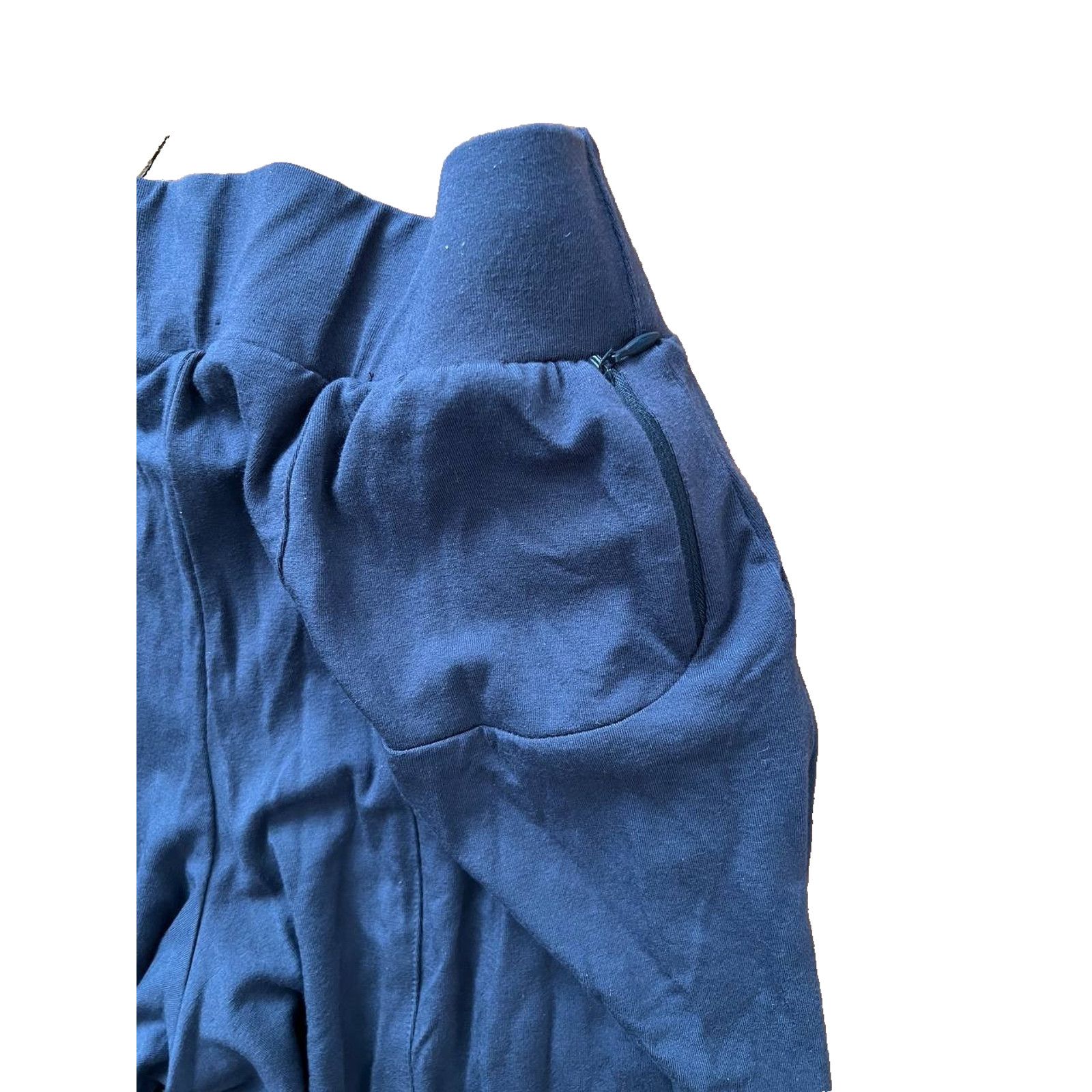 The Unbranded Brand Unbranded Women’s Self-Double Layer Wide Leg Pants S A002011 Size 22" - 6 Thumbnail