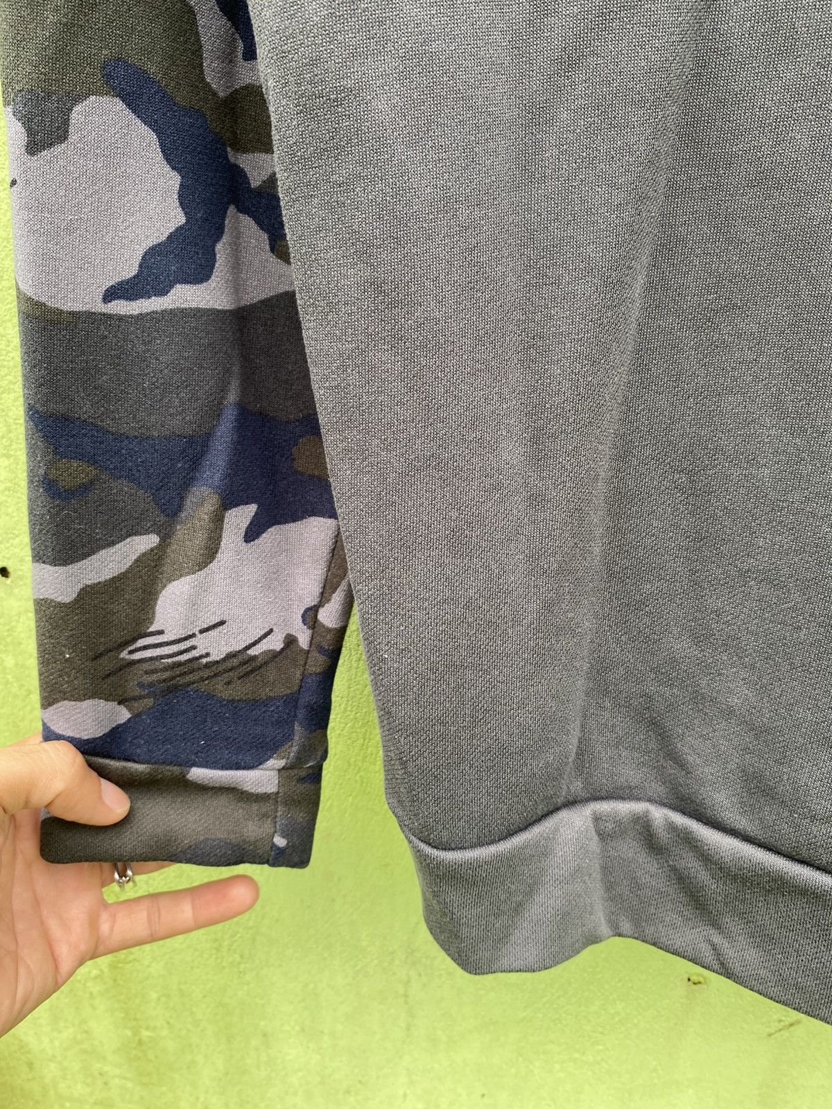 Nike Nike Dri-Fit Hoodie Zip Camo Sleeve Raglan Urban Style Size US M / EU 48-50 / 2 - 12 Thumbnail
