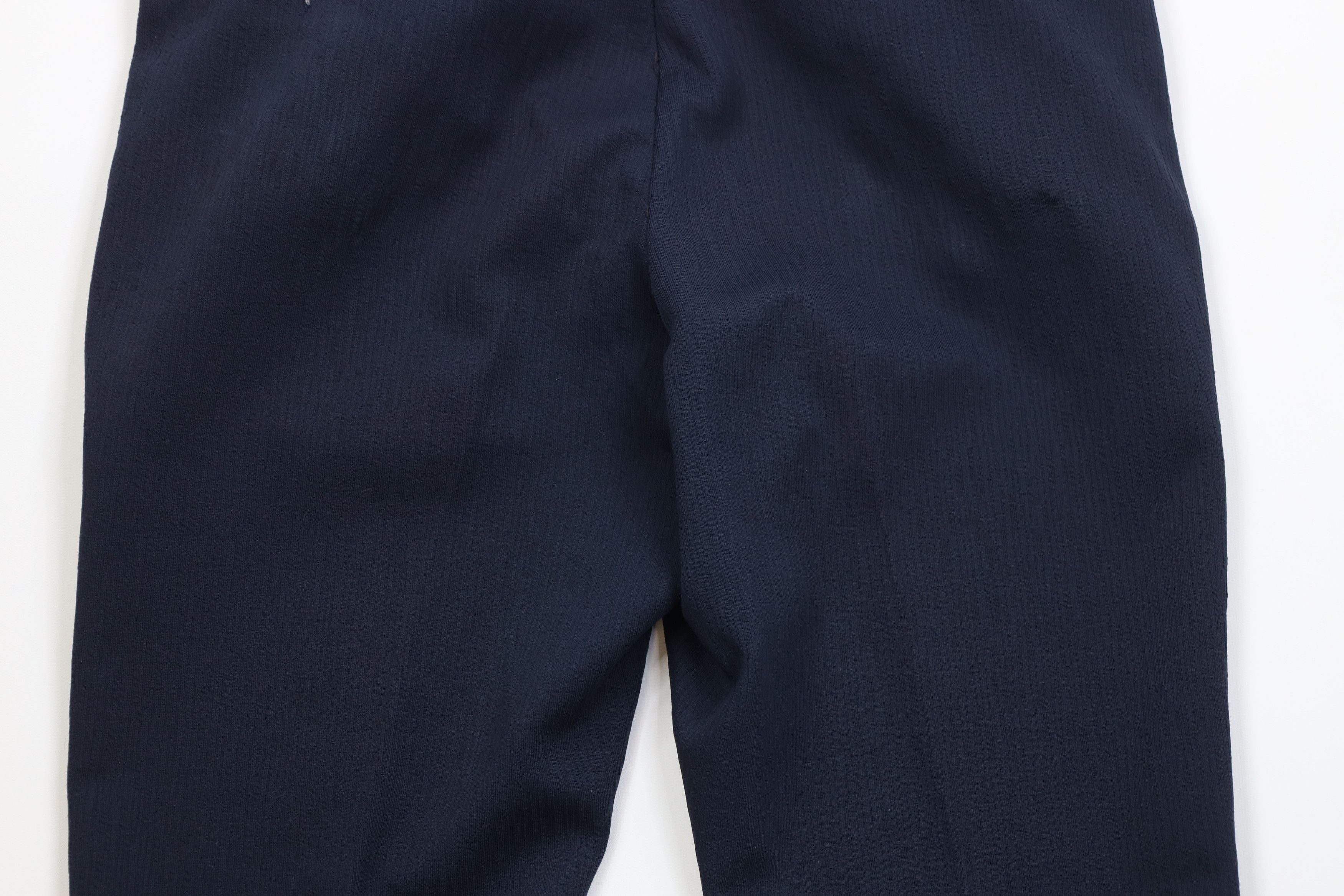 Vintage Vintage 70s Streetwear Flared Wide Leg Chino Pants Blue USA Size US 34 / EU 50 - 13 Thumbnail