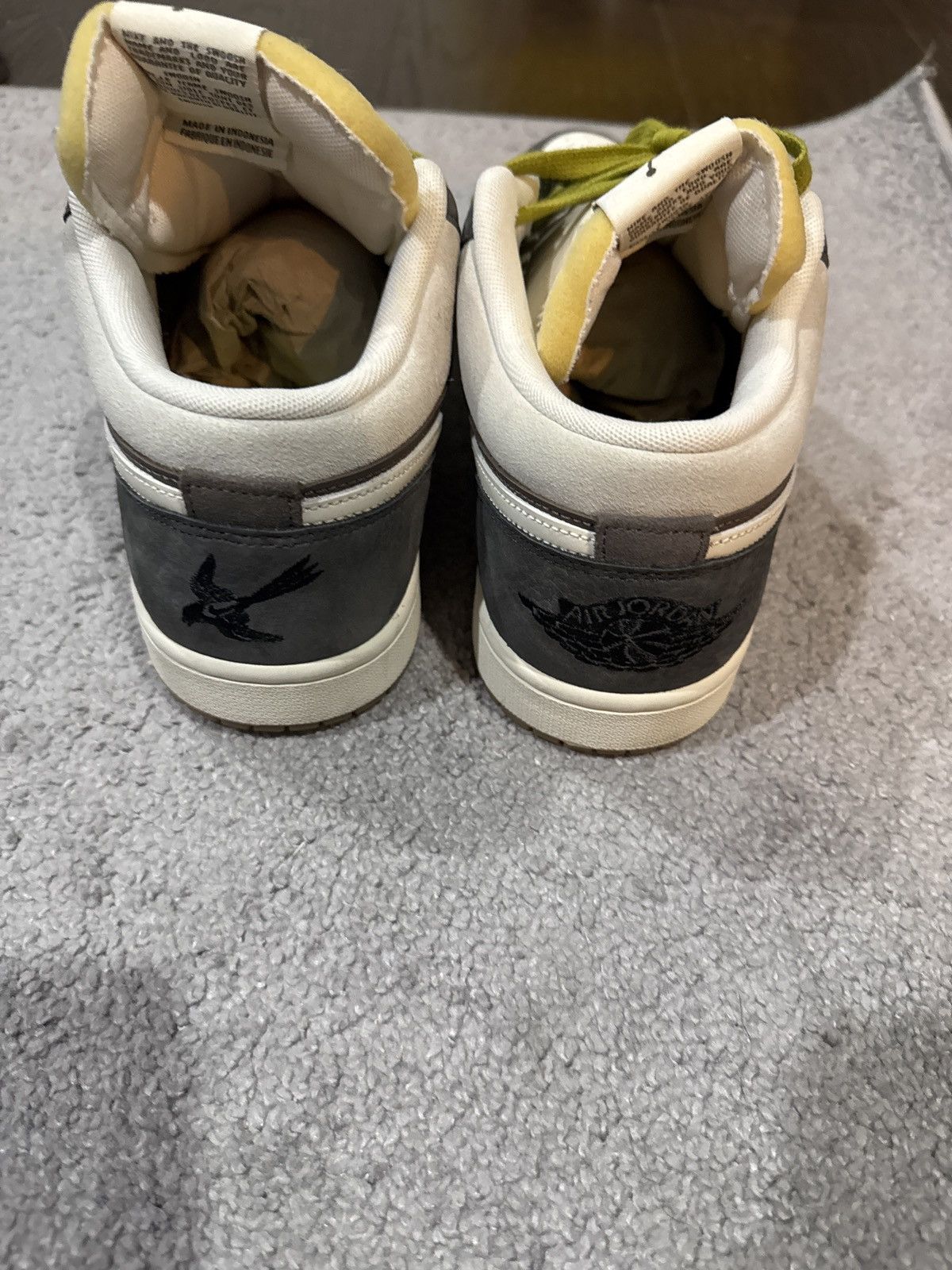 Jordan Brand × Nike SNKRS Day Korea Magpie(2023) Jordan 1 Low Size US 11 / EU 44 - 4 Thumbnail