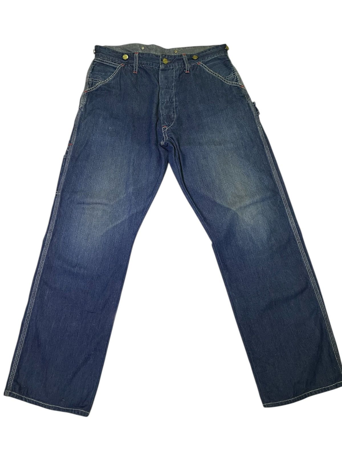 The Real McCoy's × Vintage The Real Mccoy's Carpenter Jeans Genuine Size US 30 / EU 46 - 1 Thumbnail