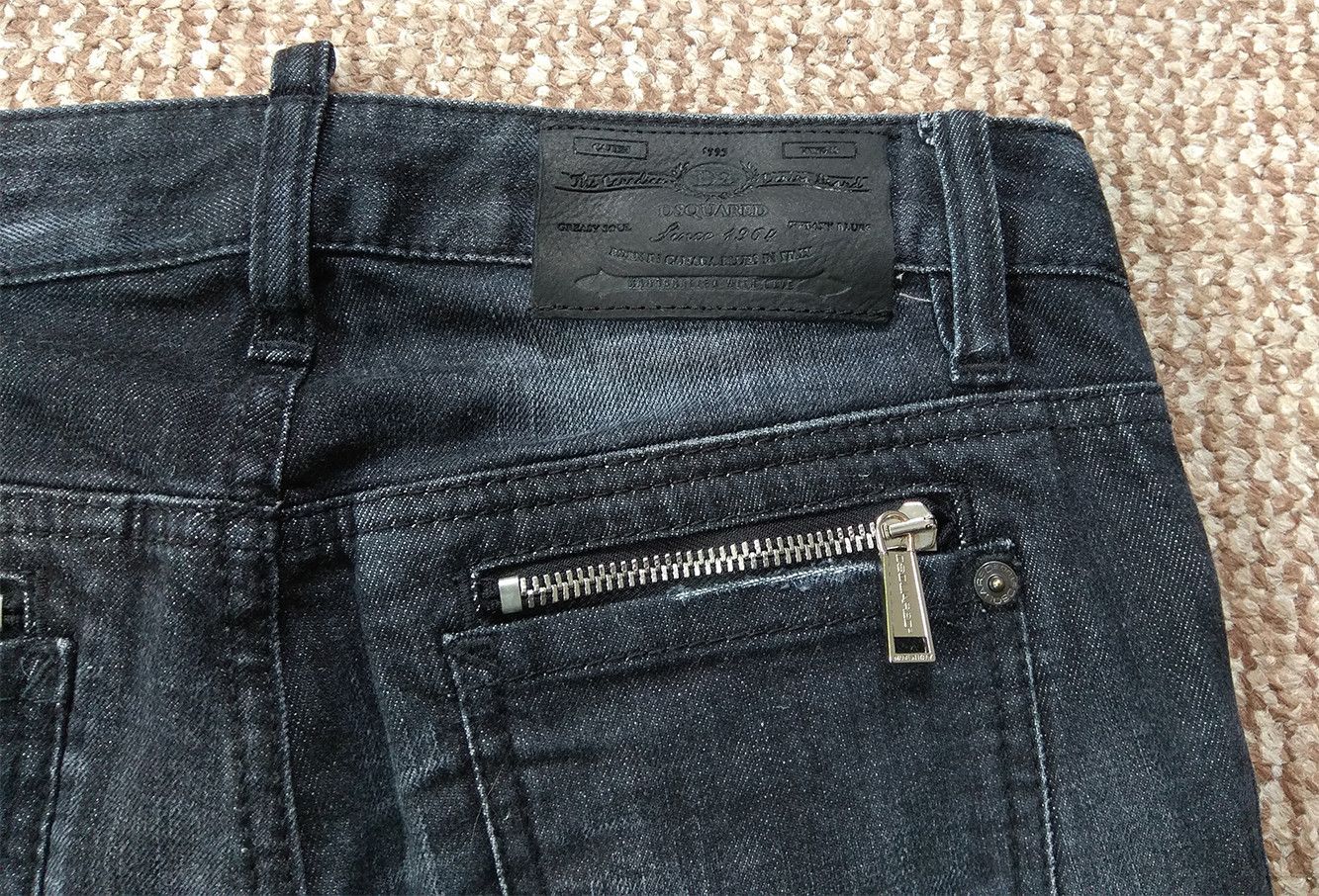 Dsquared2 Dsquared2 Zip Ankle Women's Denim Jeans made in Italy sz 38 Size 26" / US 2 / IT 38 - 3 Thumbnail