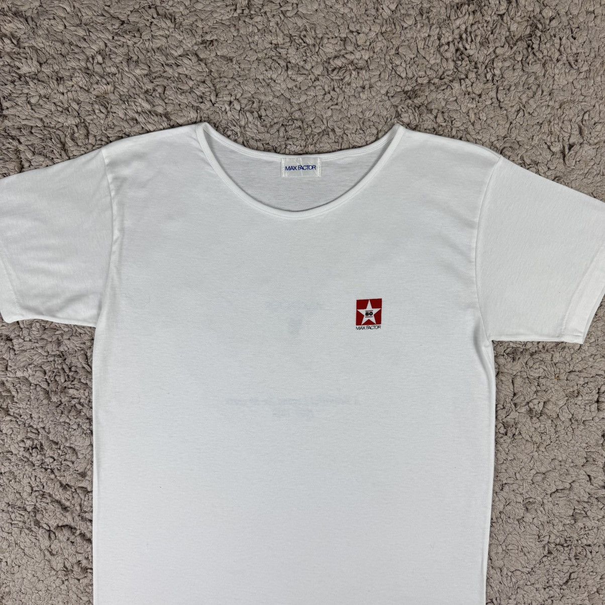 Japanese Brand Vintage Japanese Brand Max Factor Star T-shirt Size US M / EU 48-50 / 2 - 8 Thumbnail