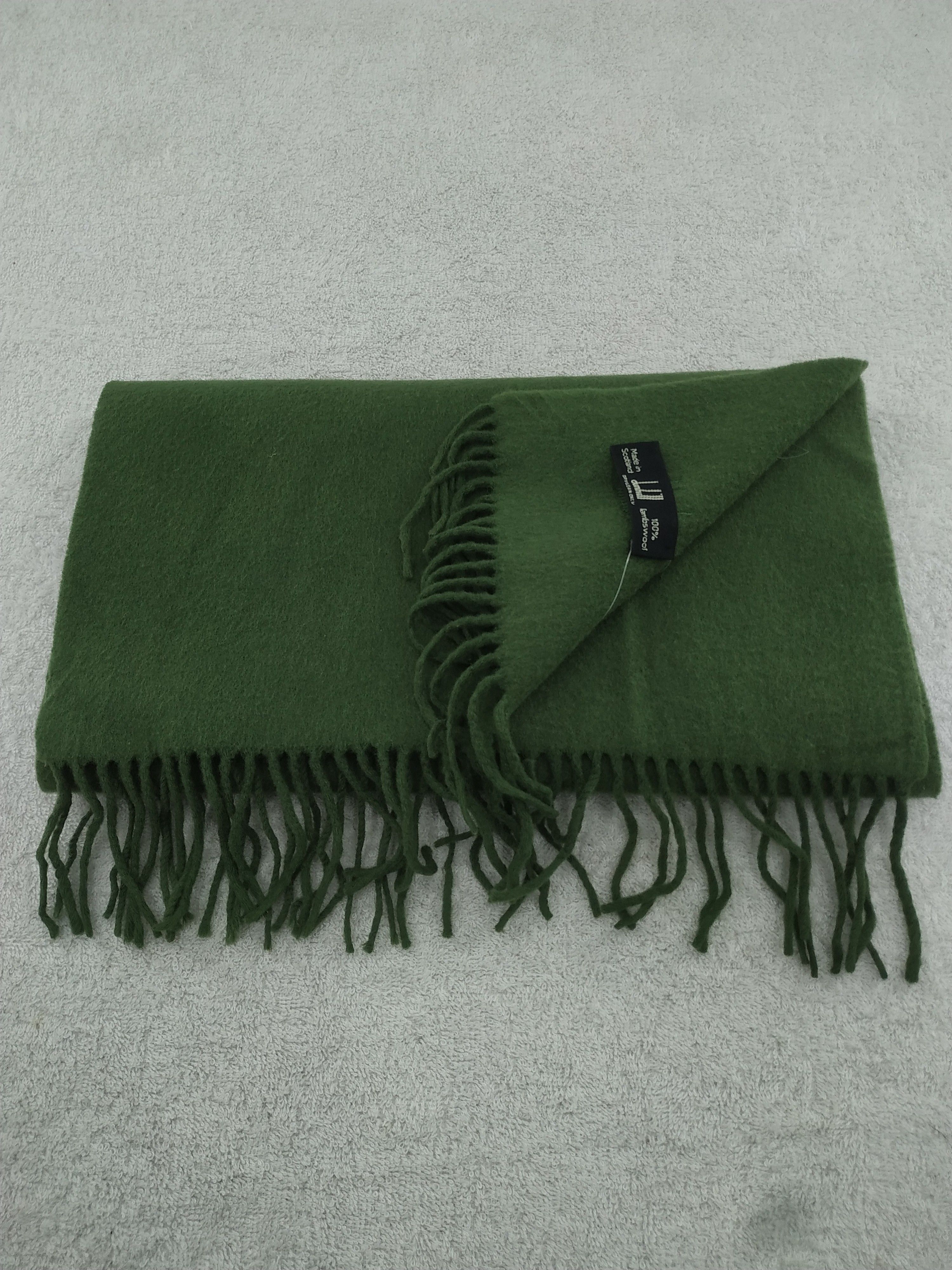 Alfred Dunhill Vintage Dunhill Wool Scarf/Muffler/Neckwear MF157 Size ONE SIZE - 4 Thumbnail