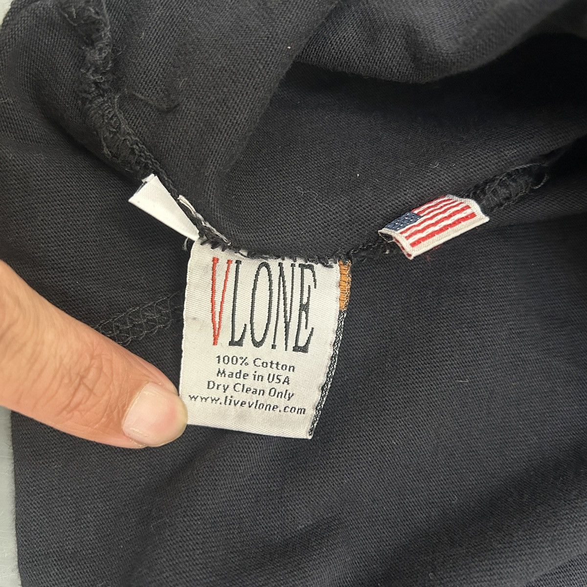Vlone VLONE Yamborghini Eliantte A$AP Yams Tee Black Size L Size US L / EU 52-54 / 3 - 9 Thumbnail