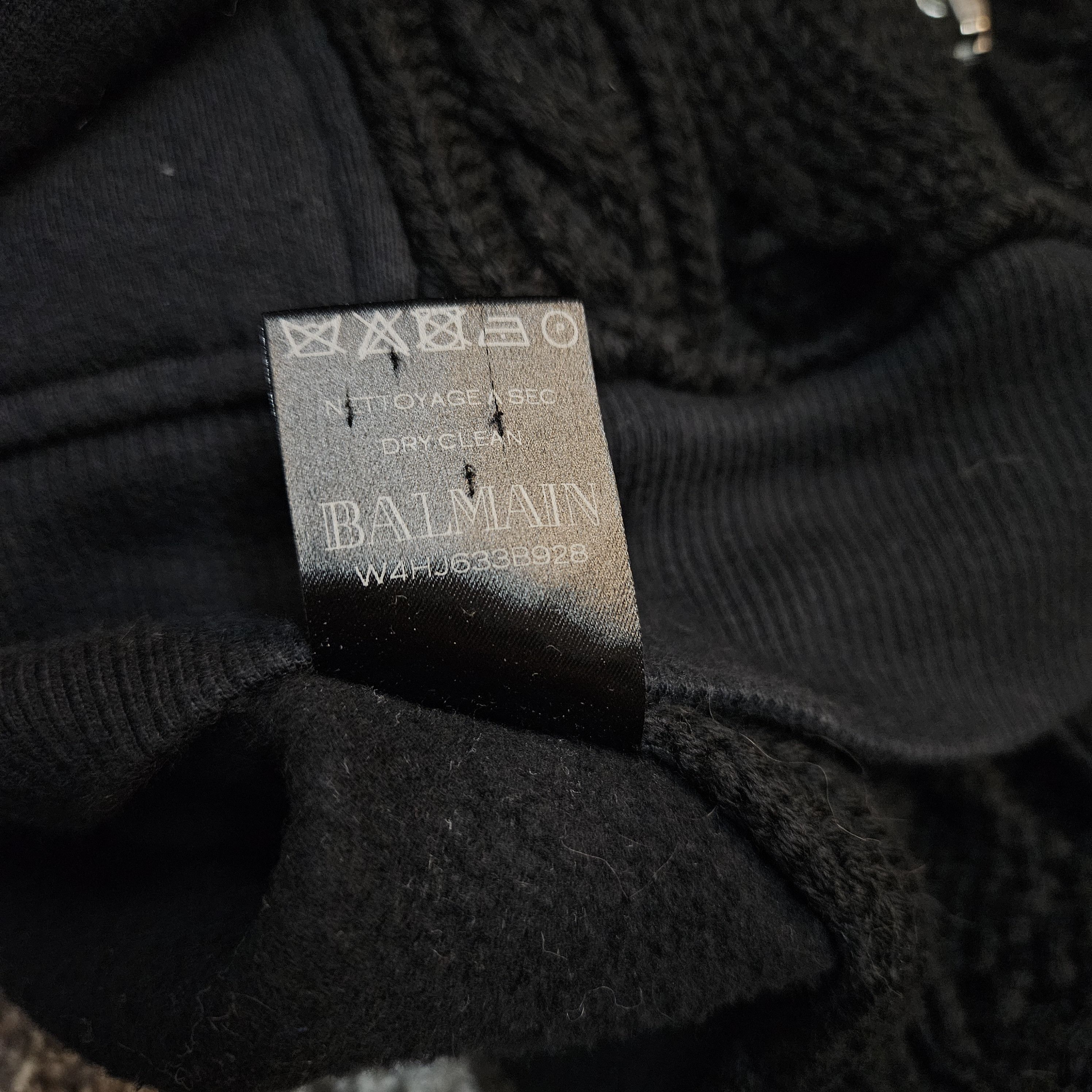 Balmain Cable Knit Jersey Crewneck Sweater W/ Hoodie Pocket Size US XL / EU 56 / 4 - 6 Thumbnail