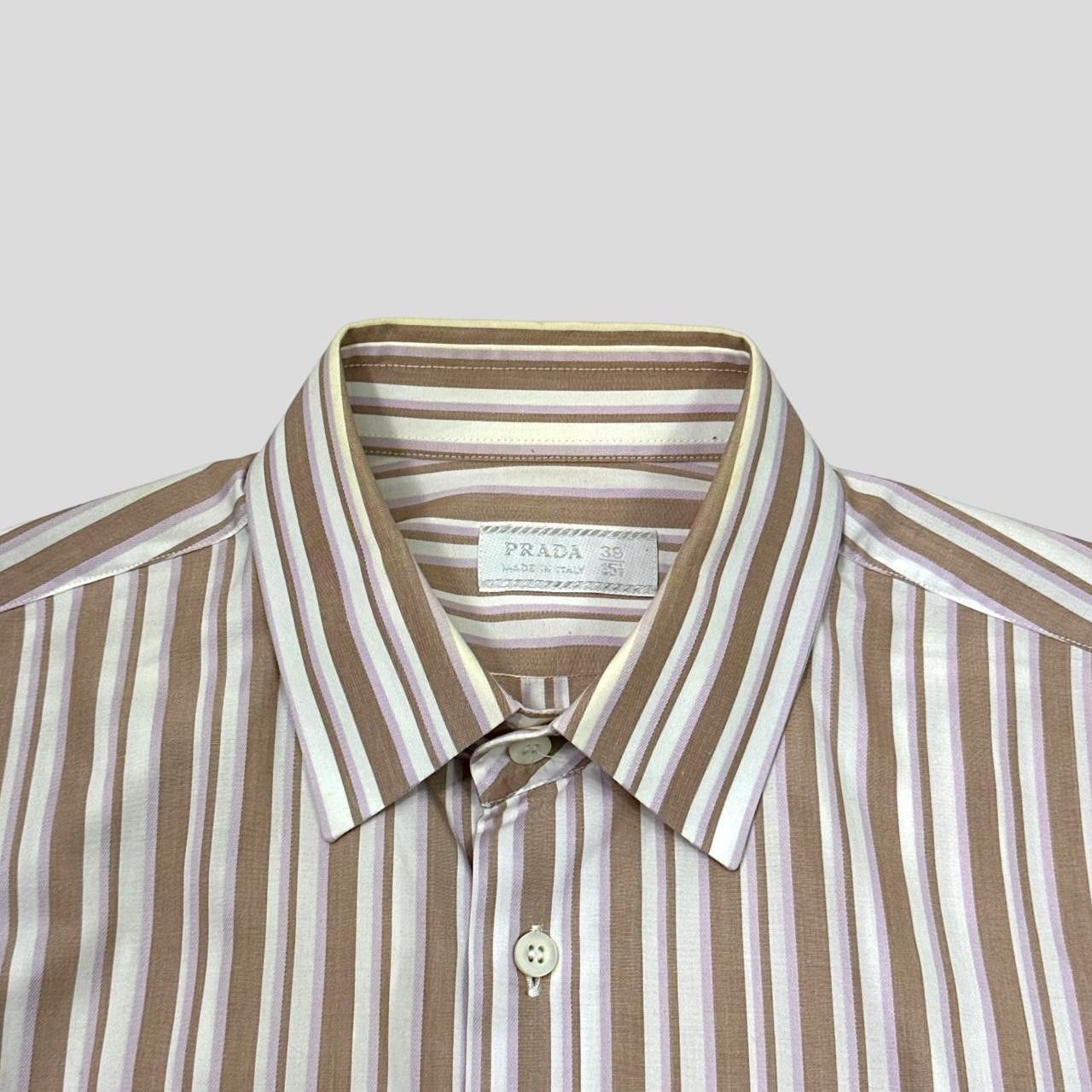 Prada Prada 00’s Candy Striped Shirt - M Size US M / EU 48-50 / 2 - 4 Thumbnail