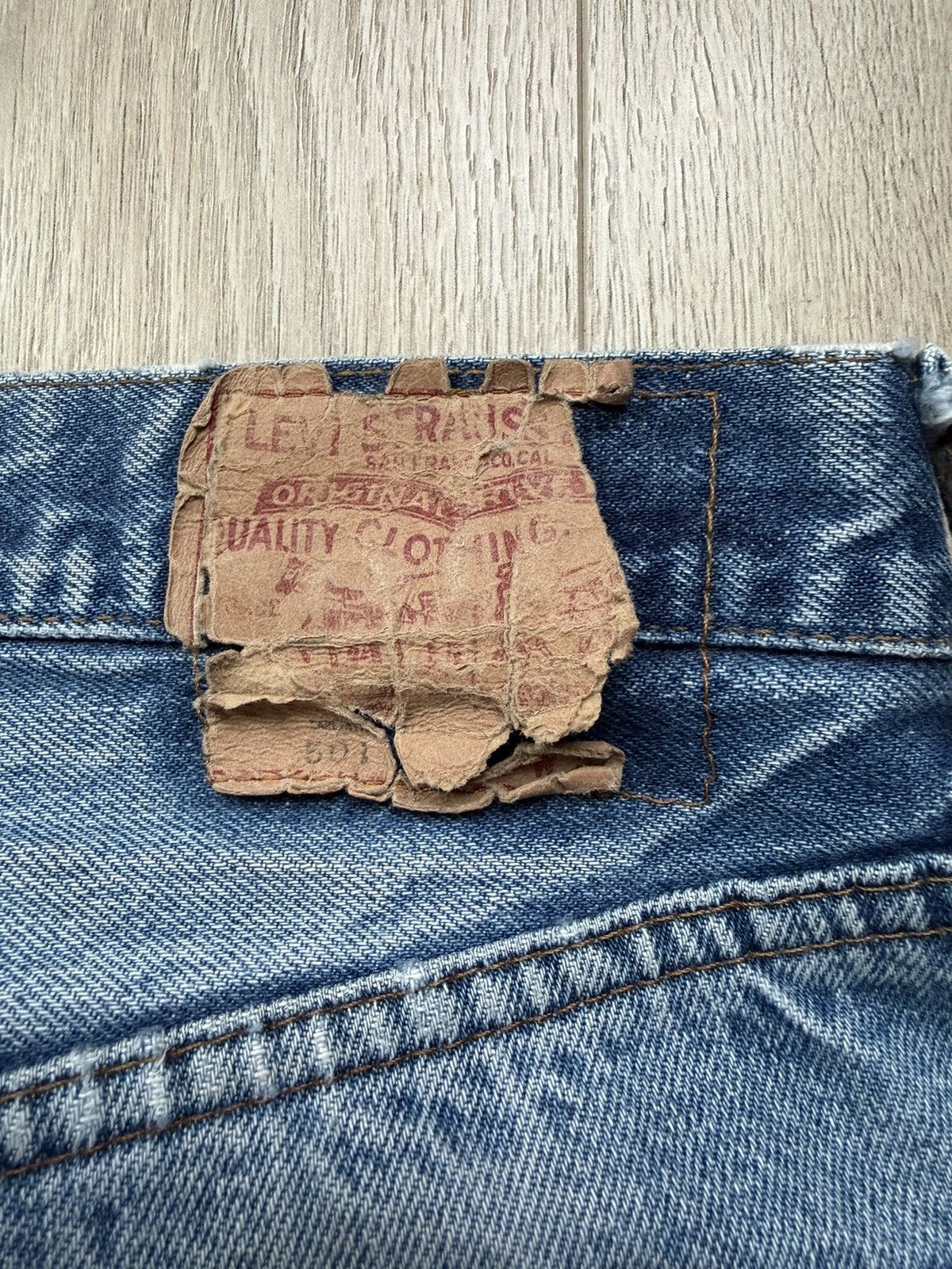 Chrome Hearts Chrome Hearts Levi’s 501 cross patches denim jeans Size US 28 / EU 44 - 13 Thumbnail
