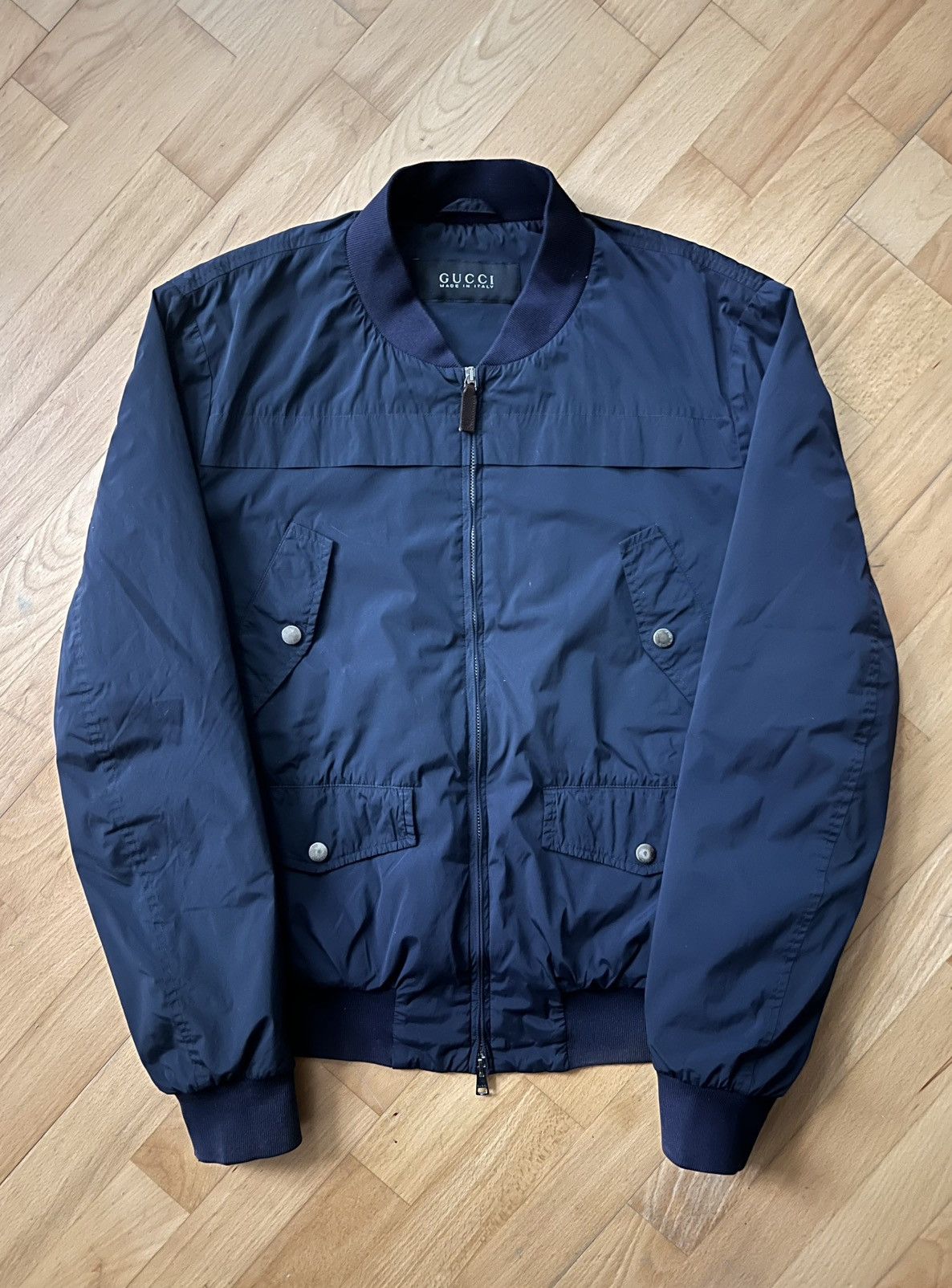 Gucci Gucci 2013 Light bomber jacket Size US M / EU 48-50 / 2 - 1 Thumbnail