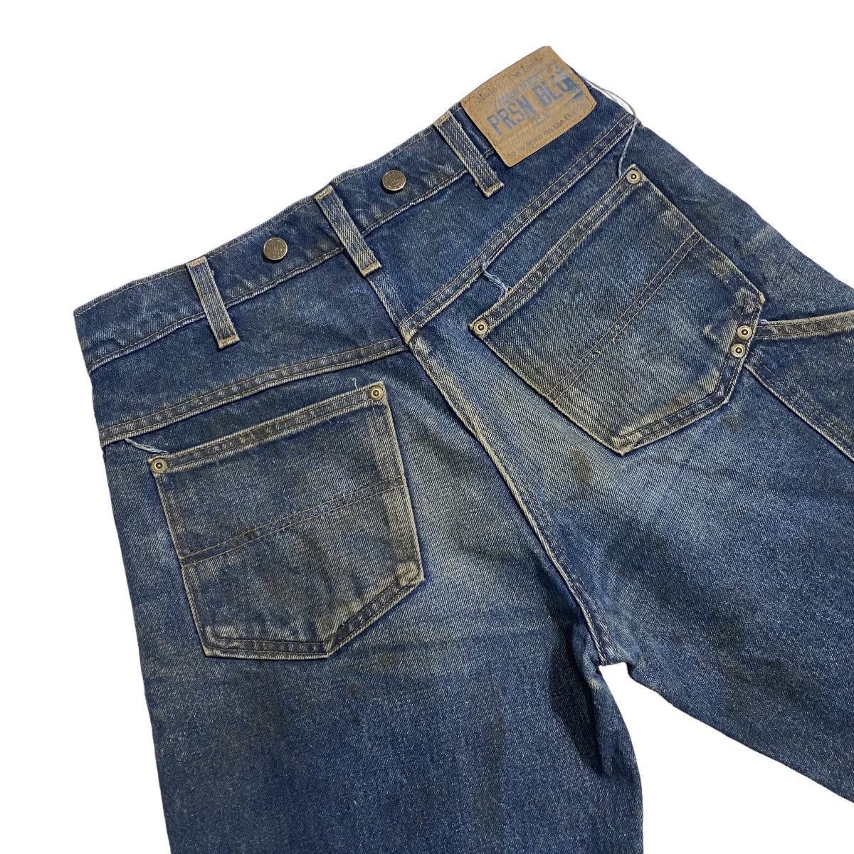 Vintage Prison Blu double knee distressed worker pant Size US 32 / EU 48 - 12 Thumbnail