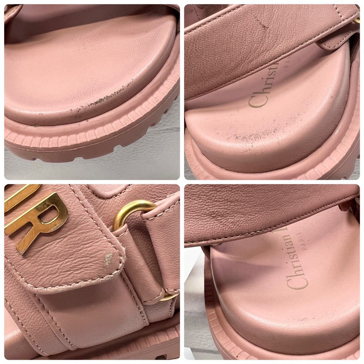 Dior Christian Dior Dioract Double Strap Sandals Slides Sandal Size US 6.5 / IT 36.5 - 8 Thumbnail