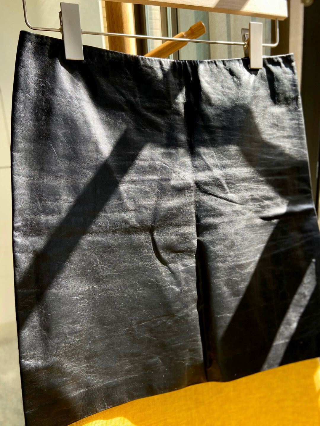 Ann Demeulemeester Ann Demeulemeester leather skirt Size 26" / US 2 / IT 38 - 4 Thumbnail