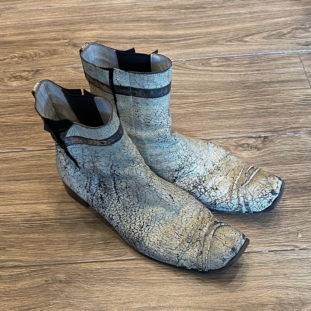 Roen Hiromu Takahara crack boots Size US 8 / EU 41 - 2 Thumbnail
