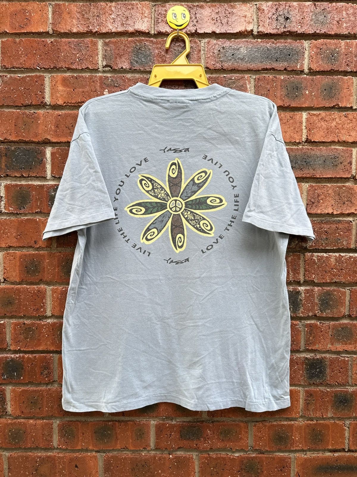 Hanes × Vintage Vintage Yaga Faded Tee Size US L / EU 52-54 / 3 - 1 Thumbnail