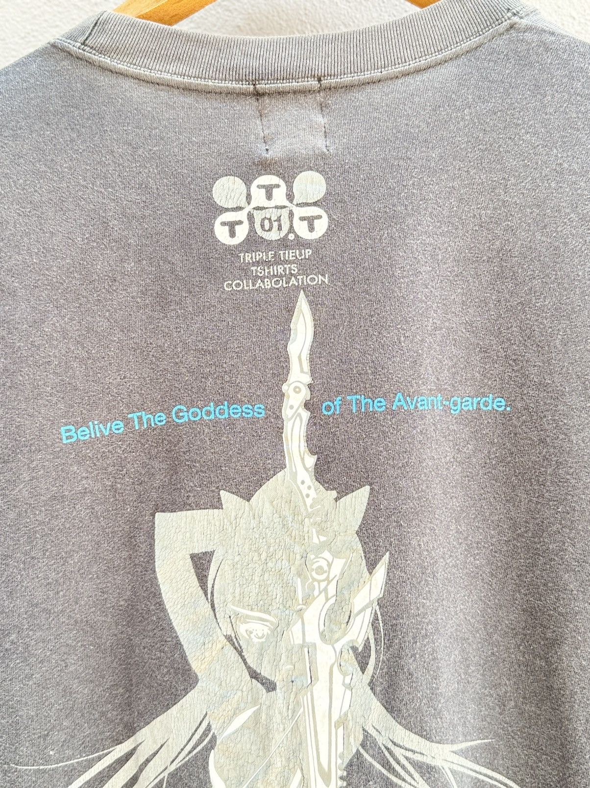 Anime Thrashed Vintage Anime The White Lion Collabolation Faded T Size US M / EU 48-50 / 2 - 10 Thumbnail