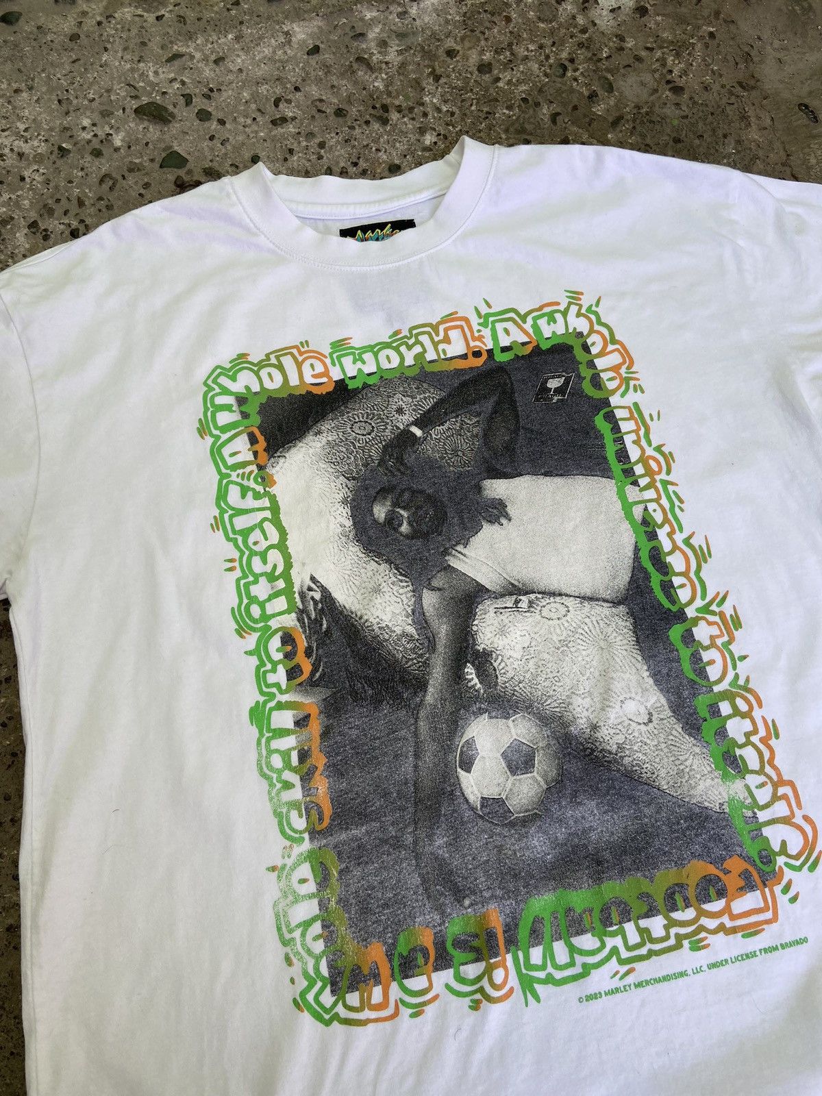 Market Market x Bob Markey t shirt Size US XL / EU 56 / 4 - 2 Thumbnail