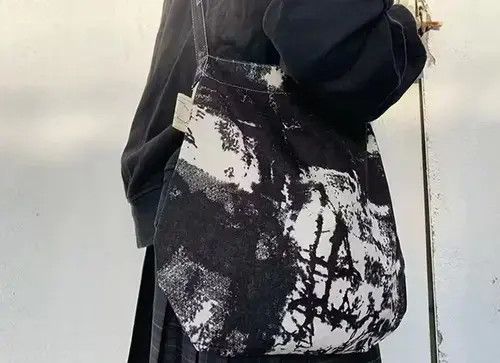 Goods × Hypebeast Bag Vintage Shoulder Canvas Bag Cross-body Harajuku Size ONE SIZE - 1 Thumbnail