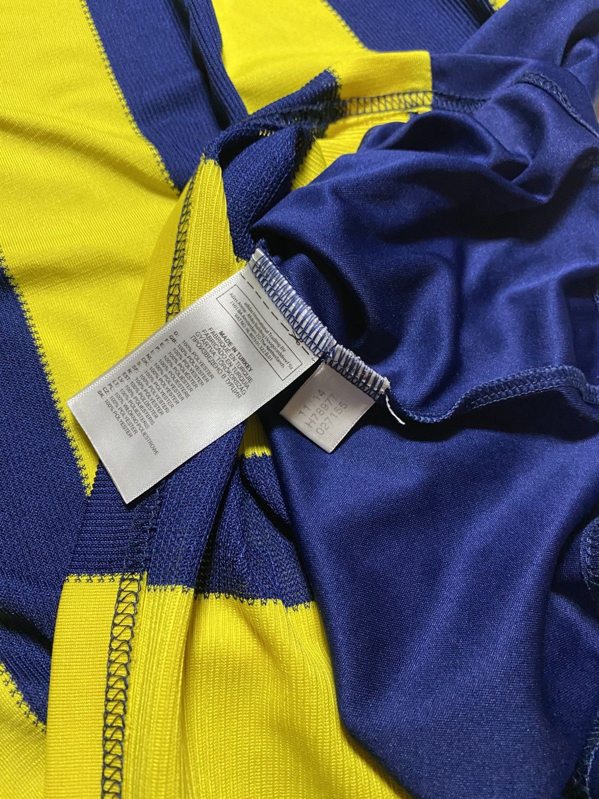 Adidas × Vintage Fenerbahce 2014 2015 Home Adidas Football Shirt Soccer Size US M / EU 48-50 / 2 - 4 Thumbnail