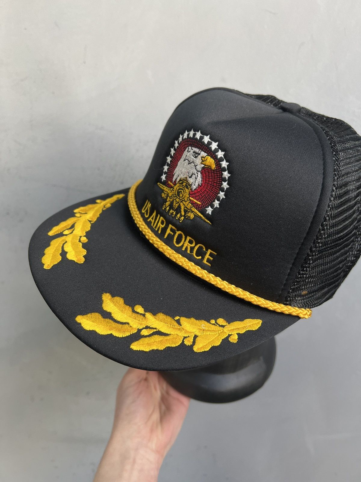 Japanese Brand Air Force UsA 90s classic cap hat y2k streetwear Size ONE SIZE - 3 Thumbnail