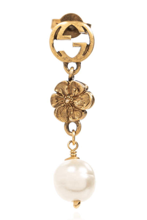 Gucci oc11z0126 Size: OS / Interlocking Flower Earring Multicolor Size ONE SIZE - 3 Thumbnail