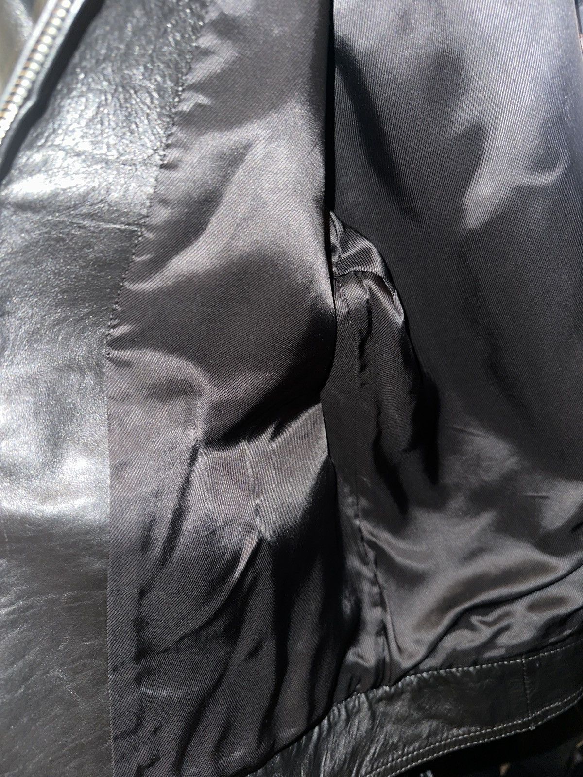 MM6 MM6 MAISON MARGIELA Black Light Sport Leather Jacket Size US M / EU 48-50 / 2 - 9 Thumbnail