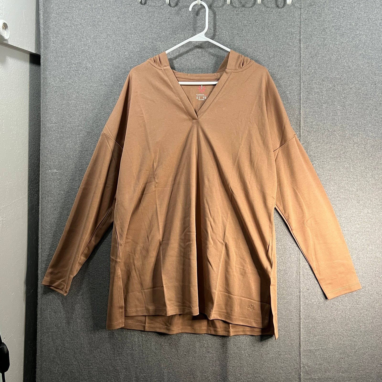 Isaac Mizrahi Isaac Mizrahi LIVE! Essentials Pima Cotton Hooded Size XL / US 12-14 / IT 48-50 - 1 Thumbnail