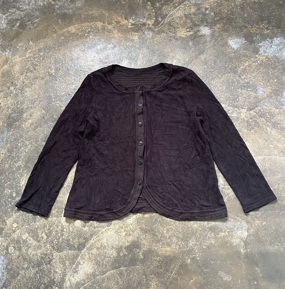 Japanese Brand Noa-ge velvet cardigan Size M / US 6-8 / IT 42-44 - 1 Thumbnail