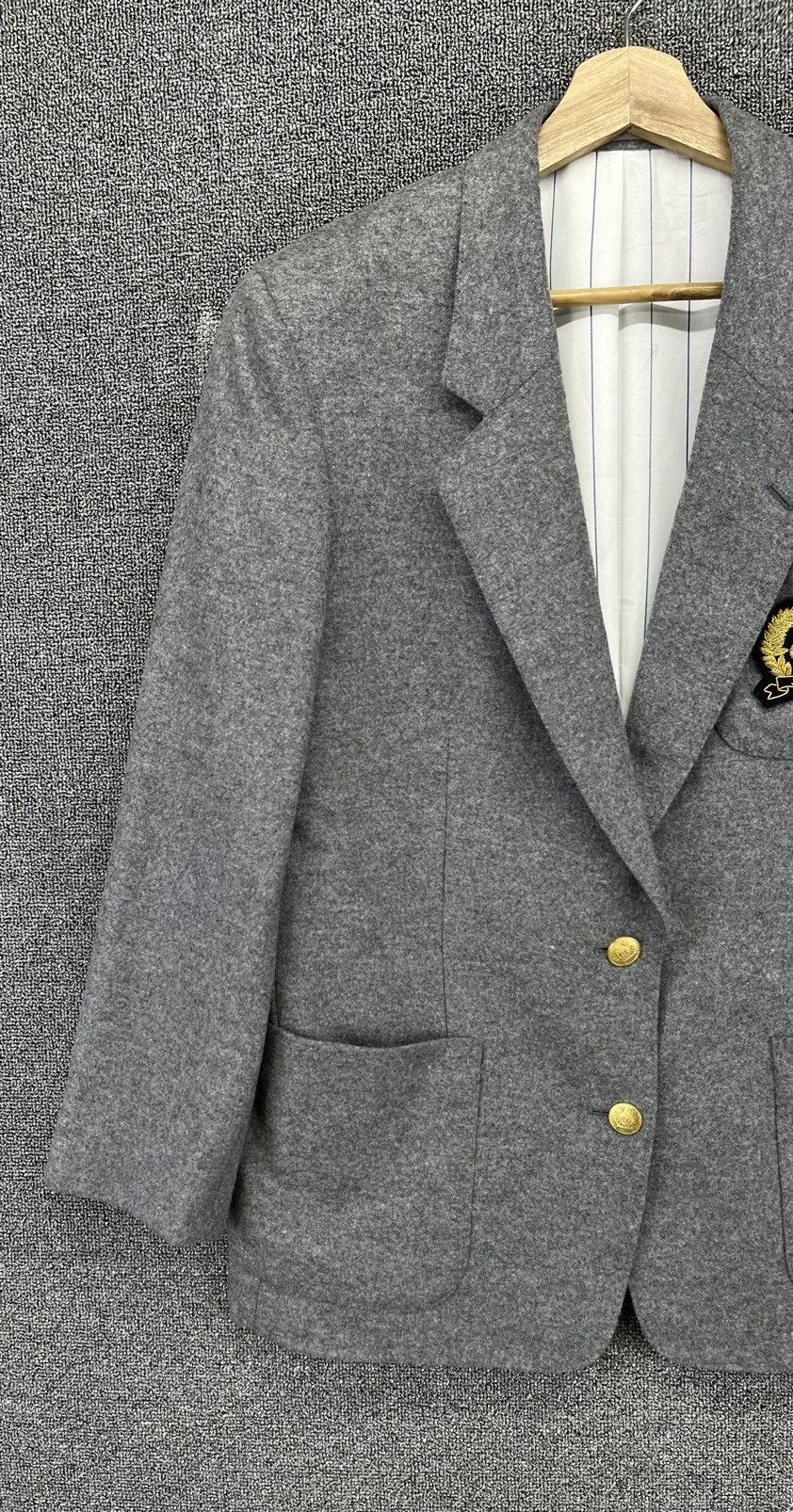 Christian Dior Monsieur Vintage Christian Dior Monsieur Wool Blazer Coat Jacket Size US L / EU 52-54 / 3 - 3 Thumbnail