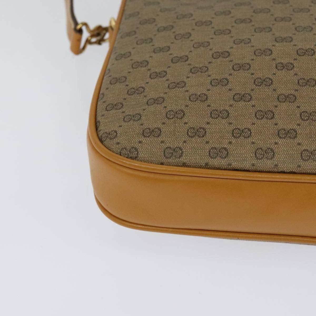 Gucci GUCCI Micro GG Supreme Shoulder Bag Pvc Beige Gold 004 89 Size ONE SIZE - 12 Thumbnail