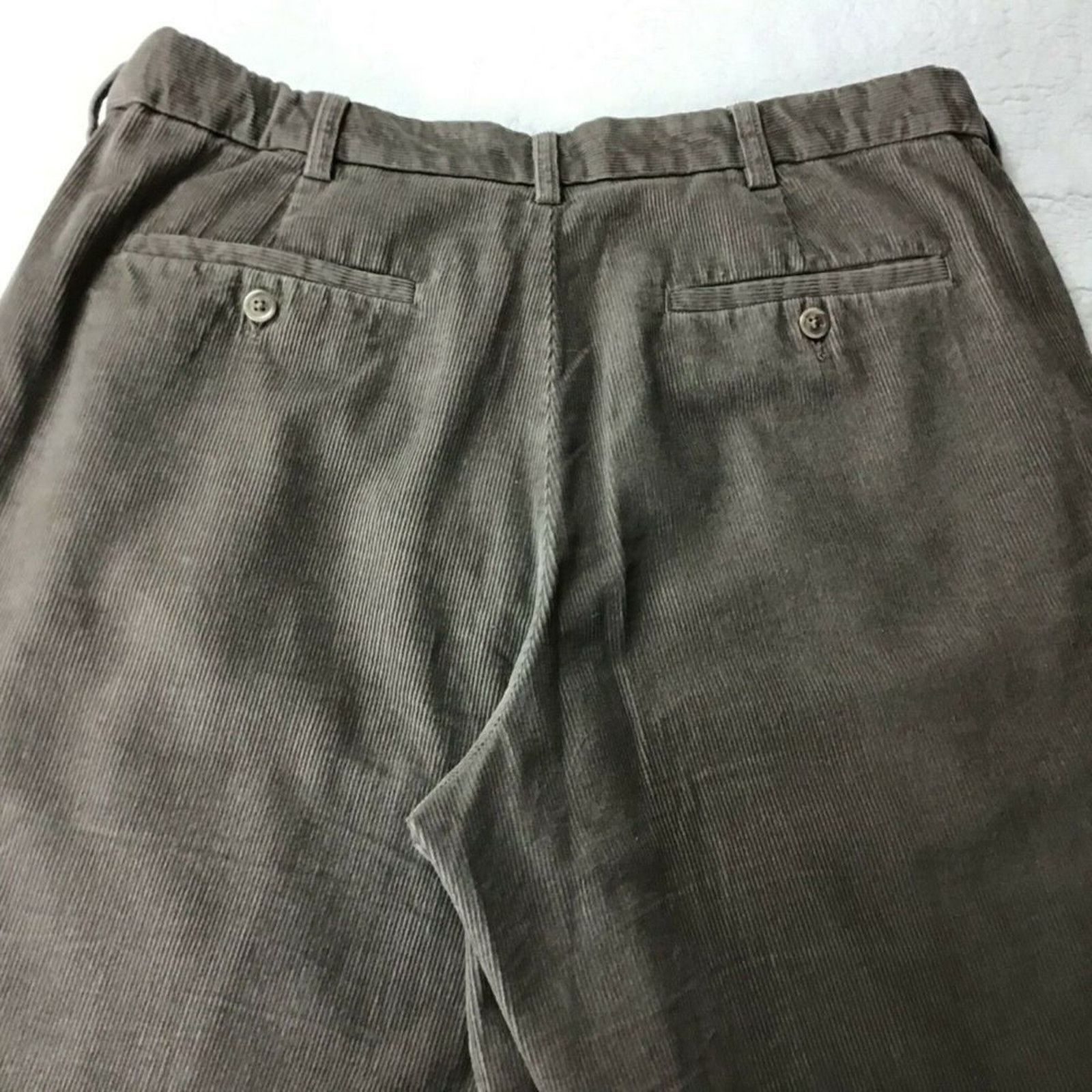 Croft & Barrow Croft & Barrow Men Flat Front Corduroy Pant 36X30 Size US 36 / EU 52 - 8 Thumbnail