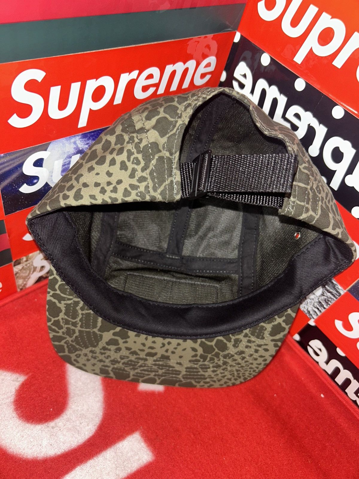 Supreme Supreme Giraffe 5 Panel Camp Cap SS12 RARE HAT Size ONE SIZE - 6 Thumbnail