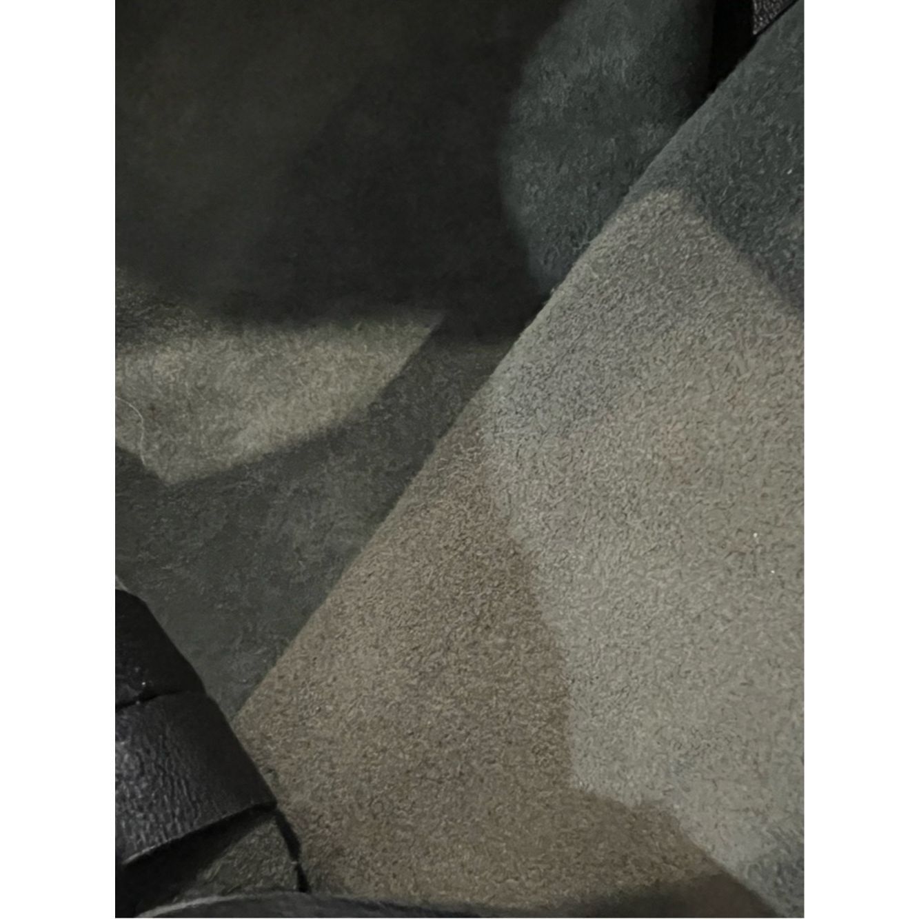 Other Poleci Black Lambskin Leather Pants Moto Knee Detail Mid-Ri Size 27" / US 4 / IT 40 - 6 Thumbnail
