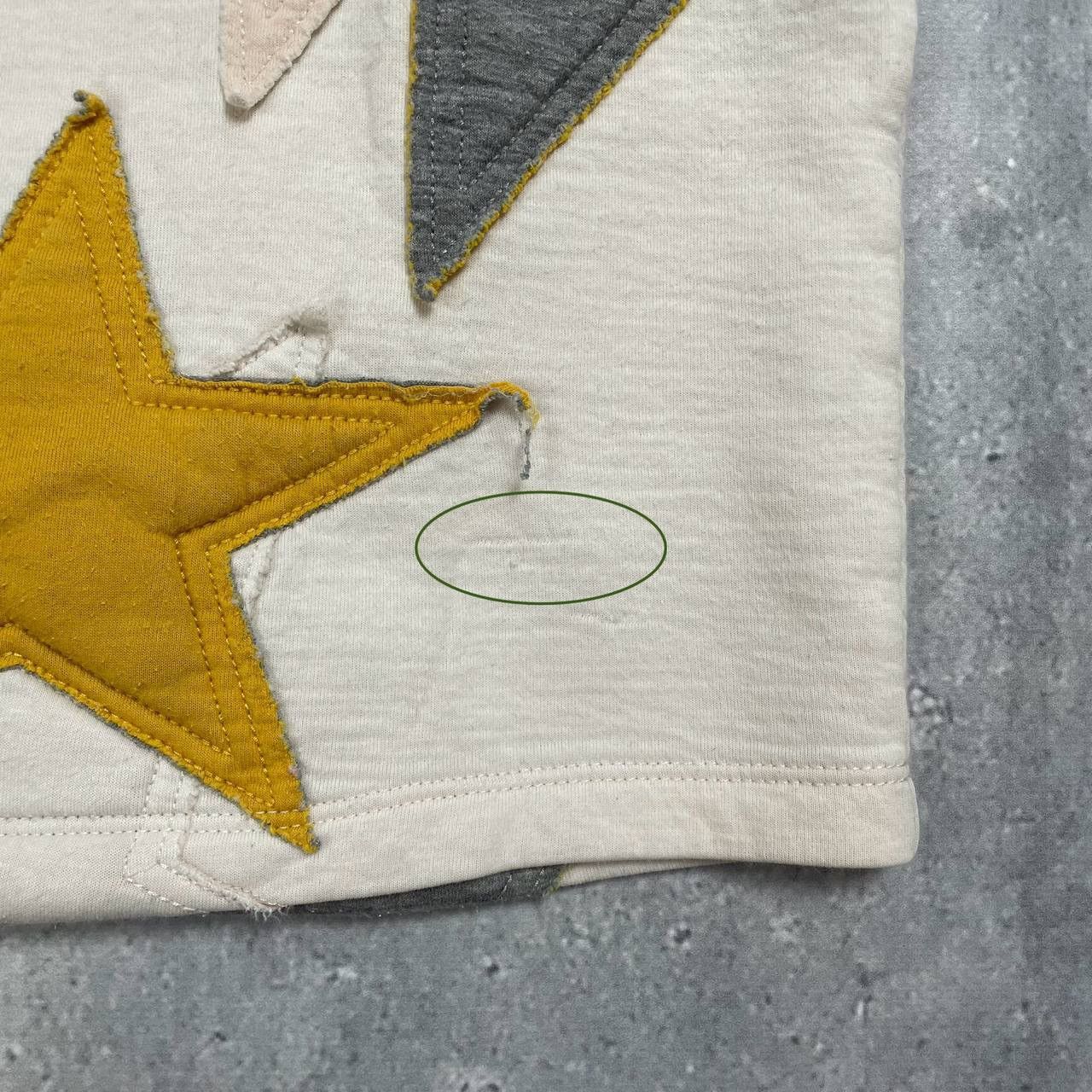 Designer × Stella McCartney Stella McCartney Star Patches Jersey T Shirt Women’s Beige Size XS / US 0-2 / IT 36-38 - 18 Thumbnail