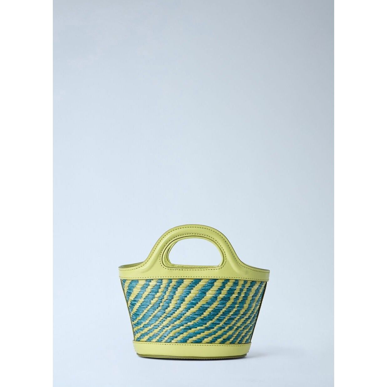 Marni MARNI Tropicalia Micro Yellow Top Handle Bag New Size ONE SIZE - 2 Thumbnail