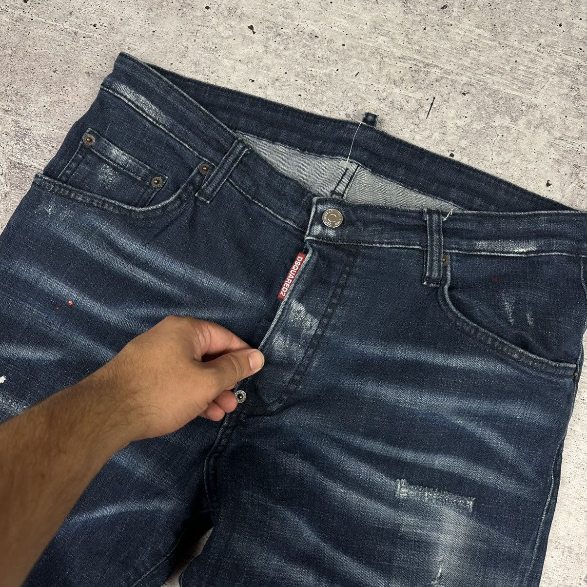 Dsquared2 Dsquared2 Vintage Tidy Biker Denim Jeans Pants Size US 34 / EU 50 - 6 Thumbnail