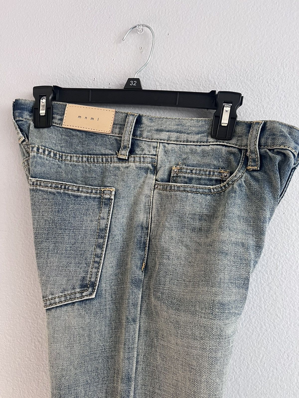 MNML Stone wash zip denim Mnml m5 slim Size US 30 / EU 46 - 3 Thumbnail