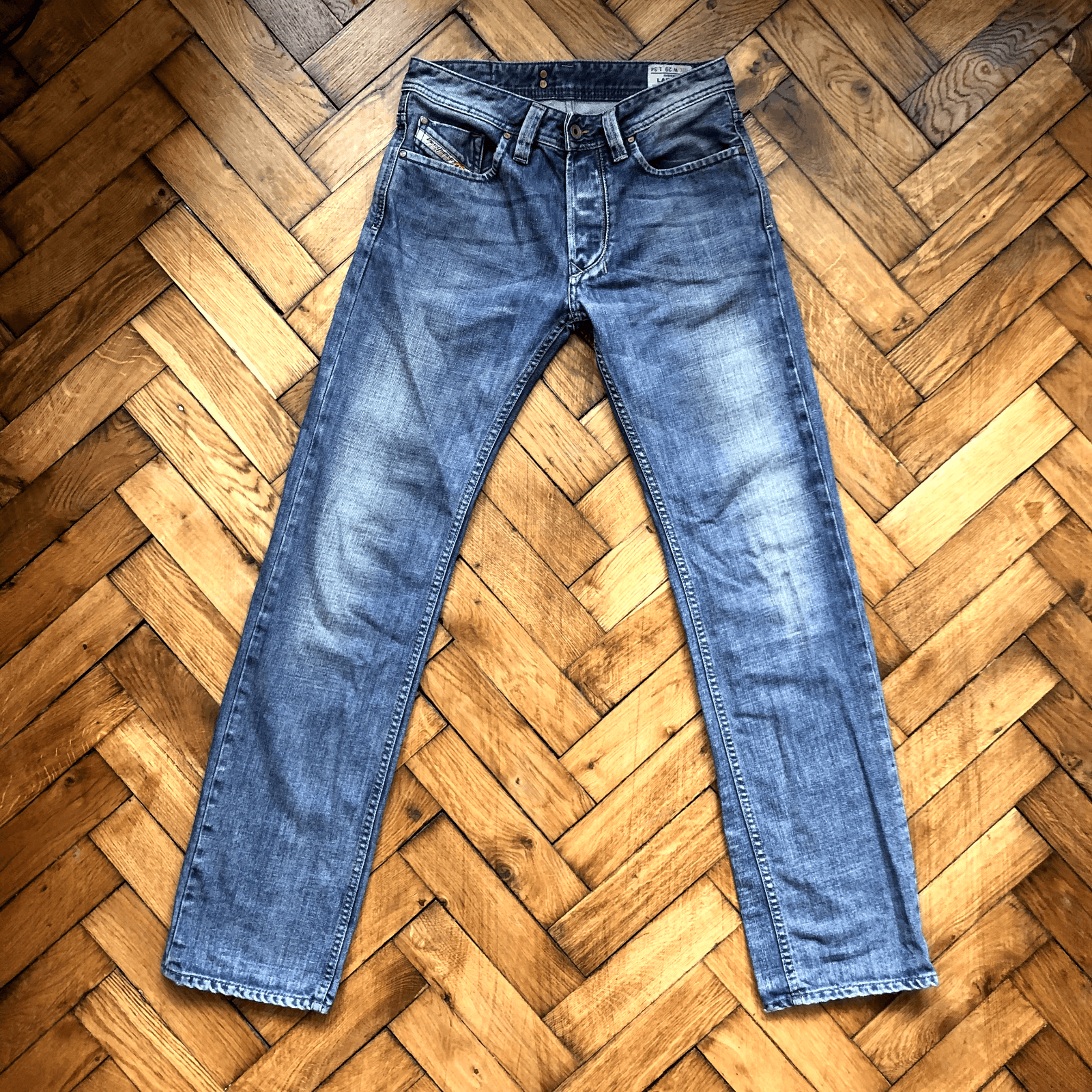 D05 W/SK - MW Saint Laurent Denim Black Jeans - Bottoms D05 W/SK - MW Saint Laurent Denim Black Jeans - Bottoms