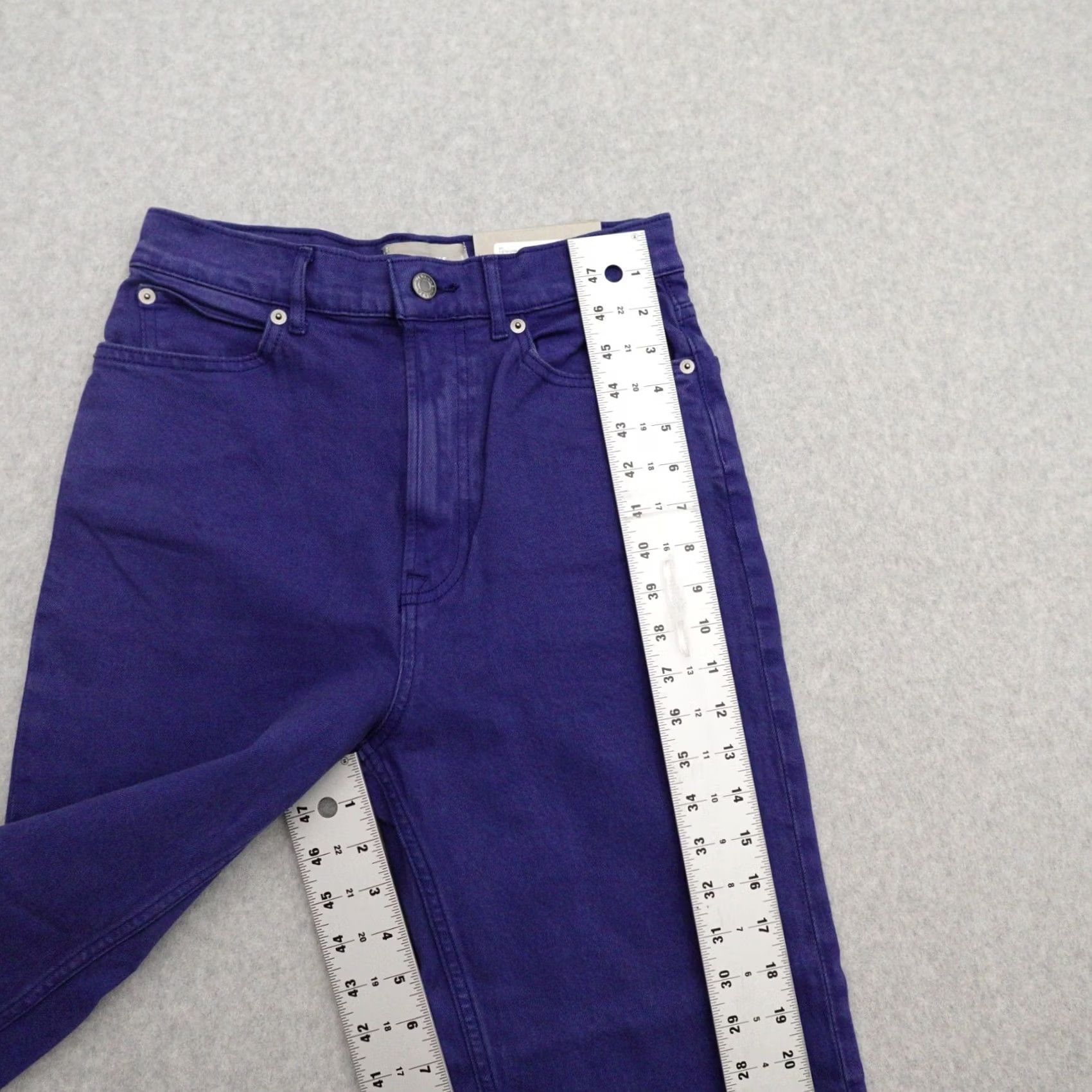Everlane Everlane Jeans Main 27x26 Archroma Deep Lapis Blue Mom Jeans Womens Size 27" / US 4 / IT 40 - 4 Thumbnail